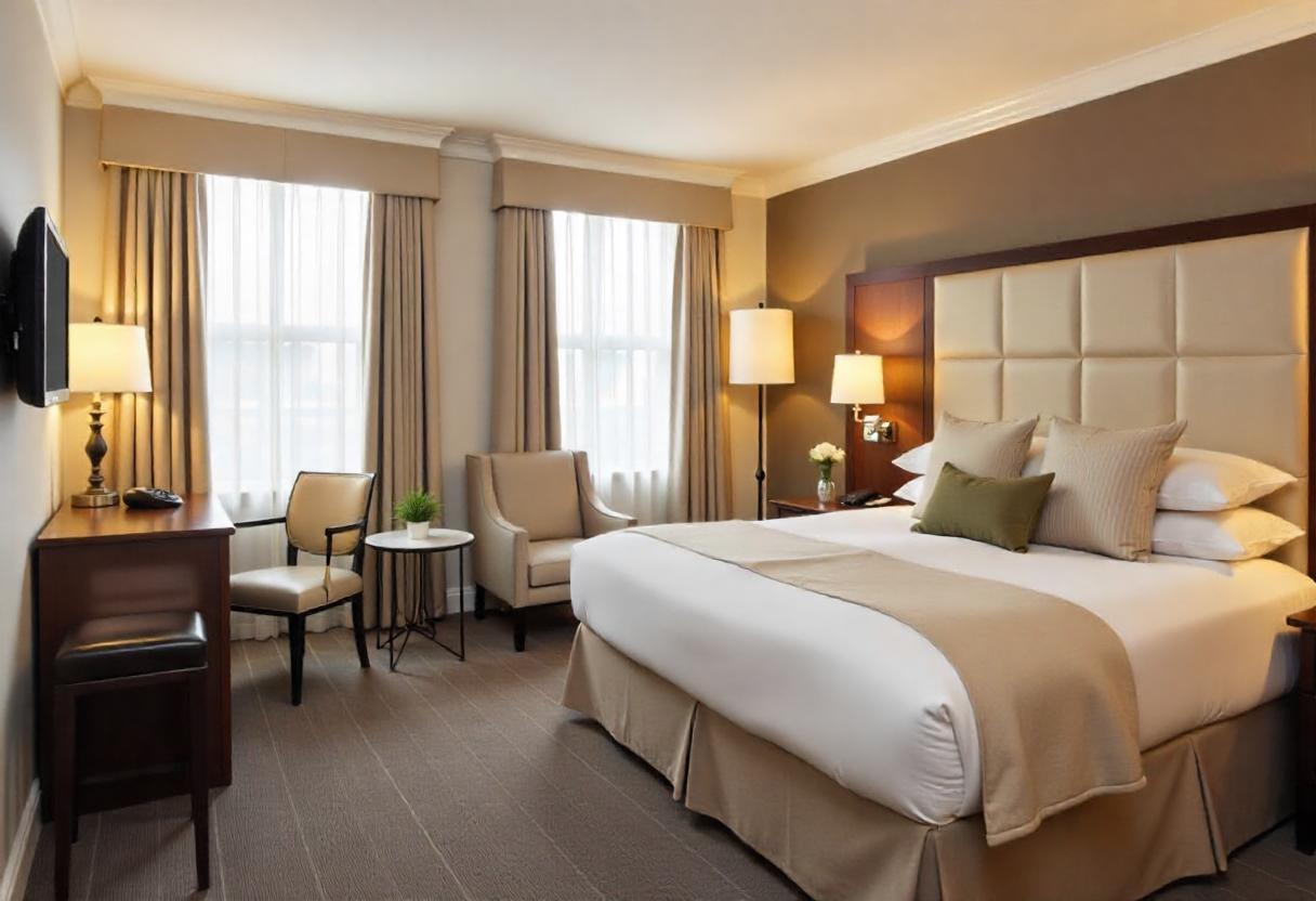 Budget-friendly hotel in London with classic design